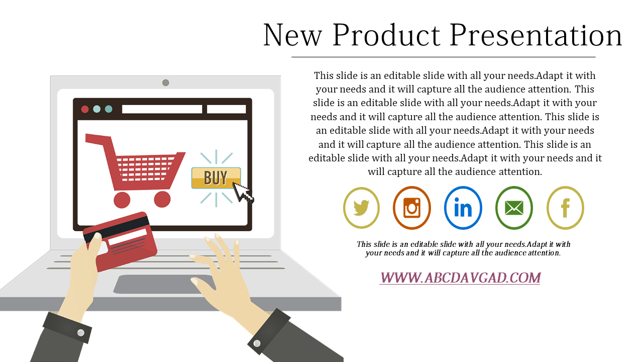 new product presentation example ppt